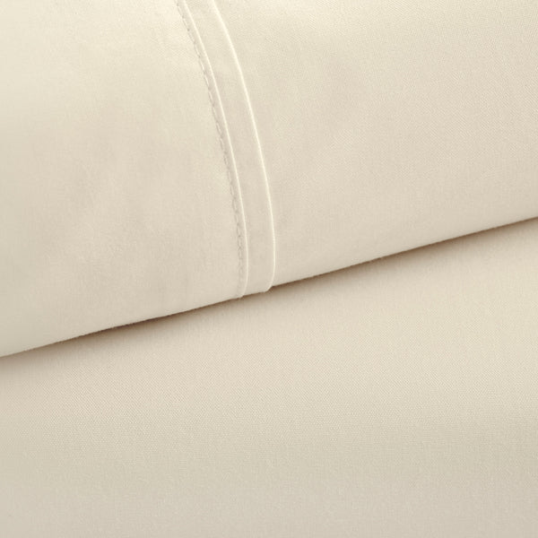415 Thread Count Percale Bed Sheet Set | Ivory