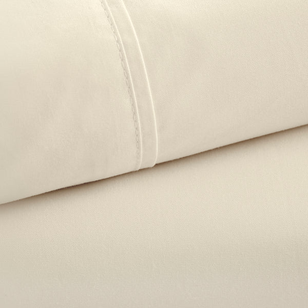 285 Thread Count Percale Bed Sheet Set | Ivory
