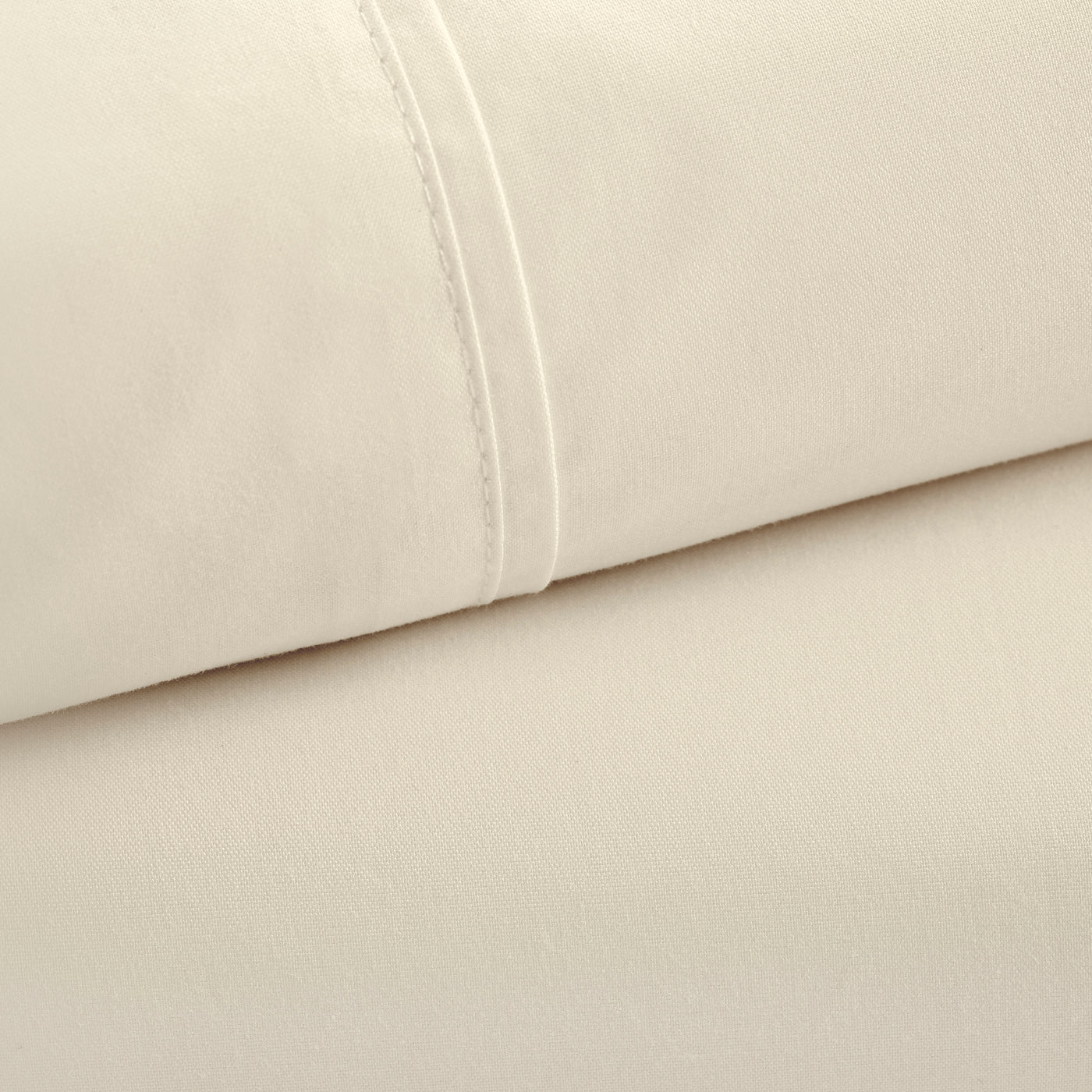 285 Thread Count Percale Bed Sheet Set | Ivory