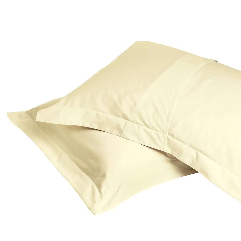415 Thread Count Percale Duvet Cover Set | Ivory