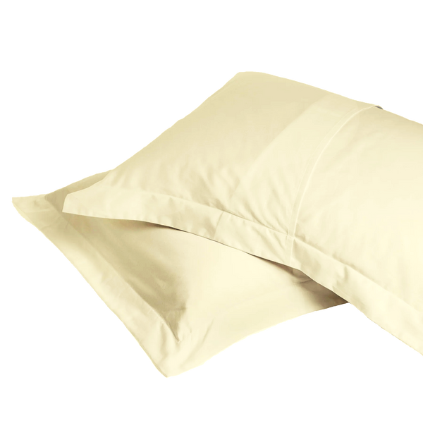 415 Thread Count Percale Duvet Cover Set | Ivory