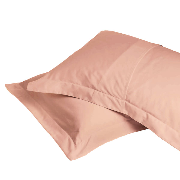 415 Thread Count Percale Duvet Cover Set | Rose Gold