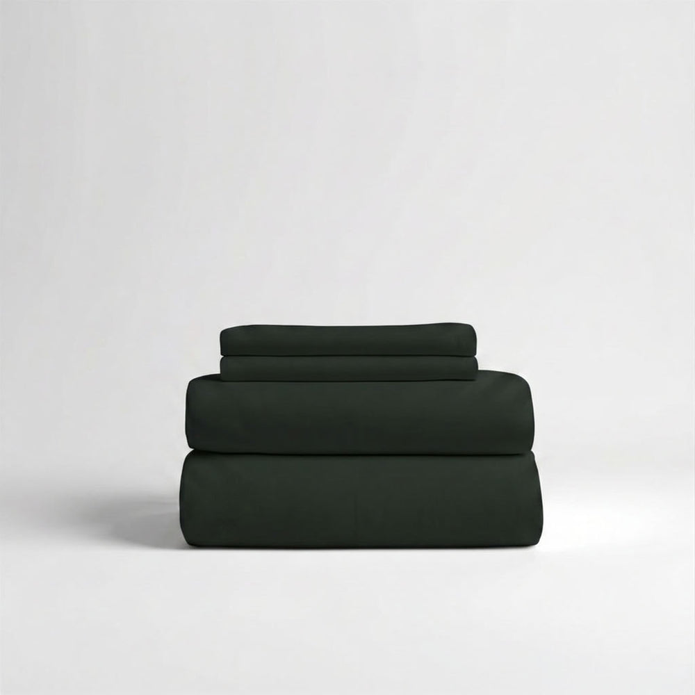 285 Thread Count Percale Bed Sheet Set | Beluga
