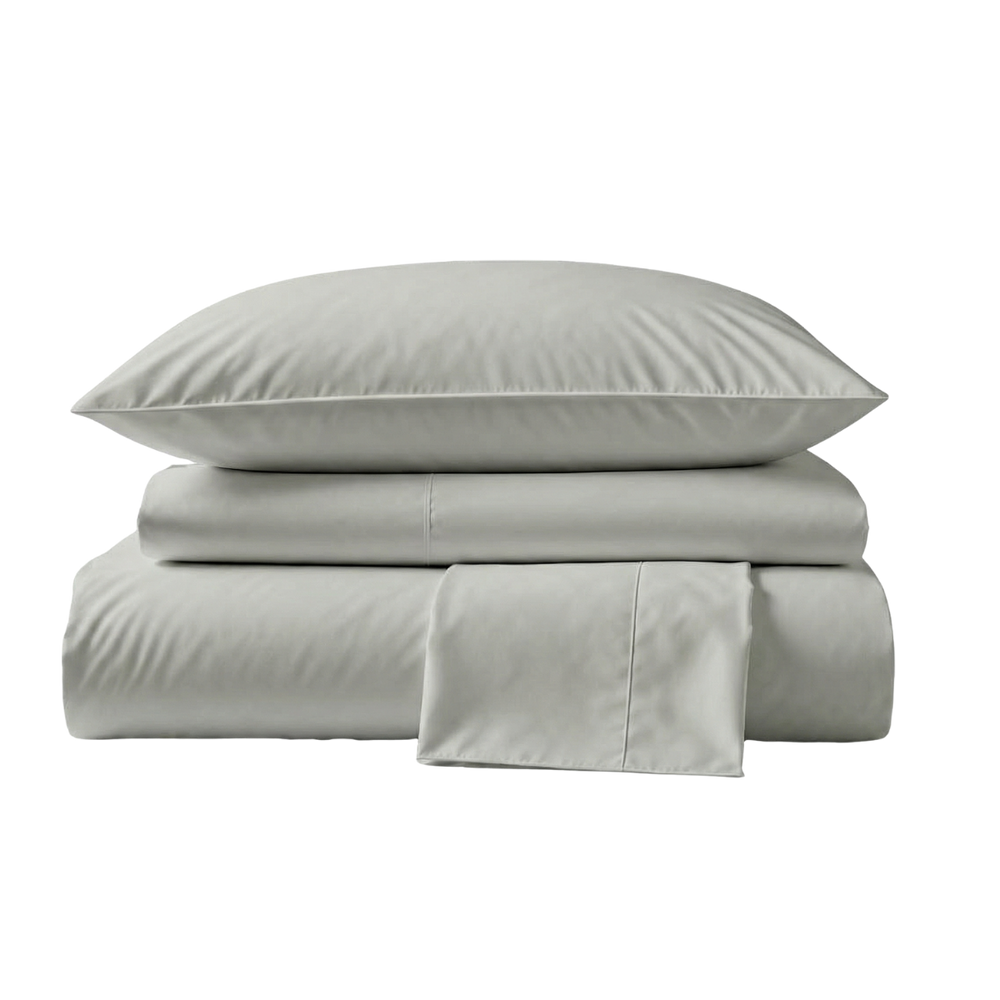 600 Thread Count Sateen Bed Sheet Set | Slate