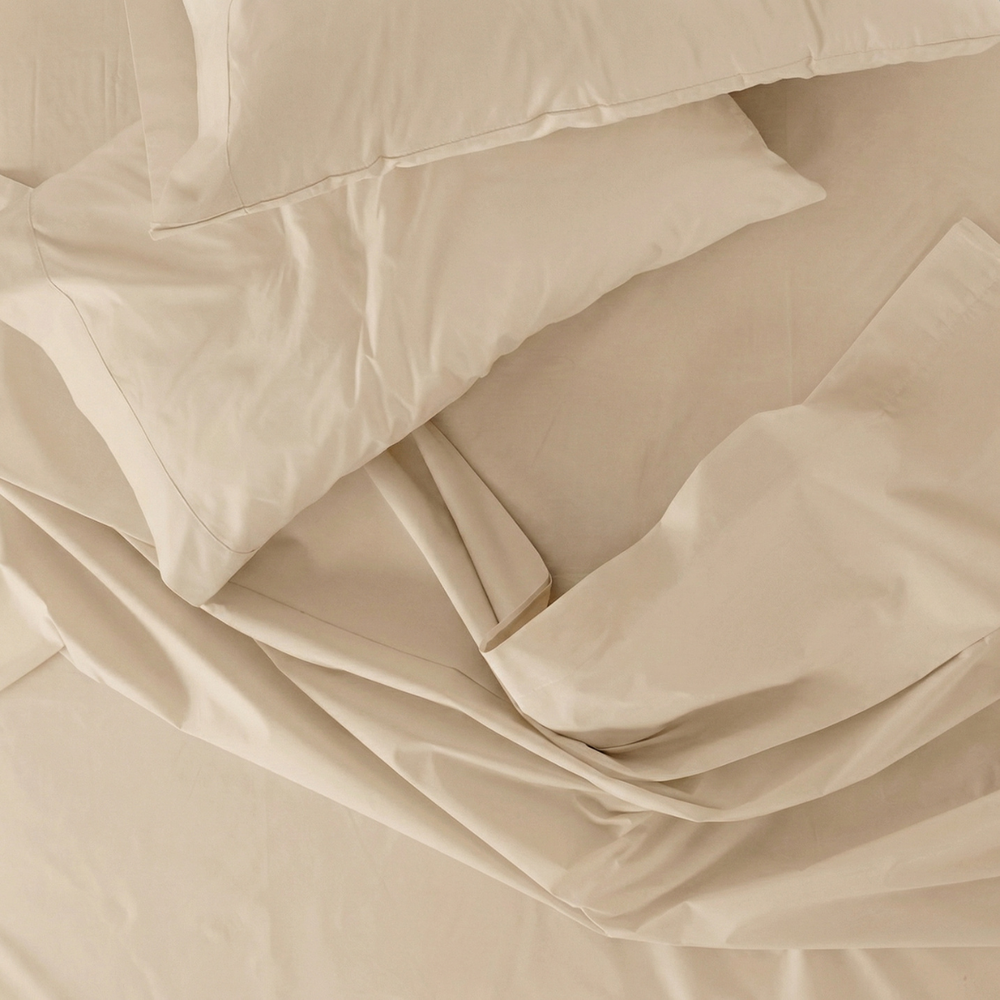 800 Thread Count Sateen Bed Sheet Set | Latte