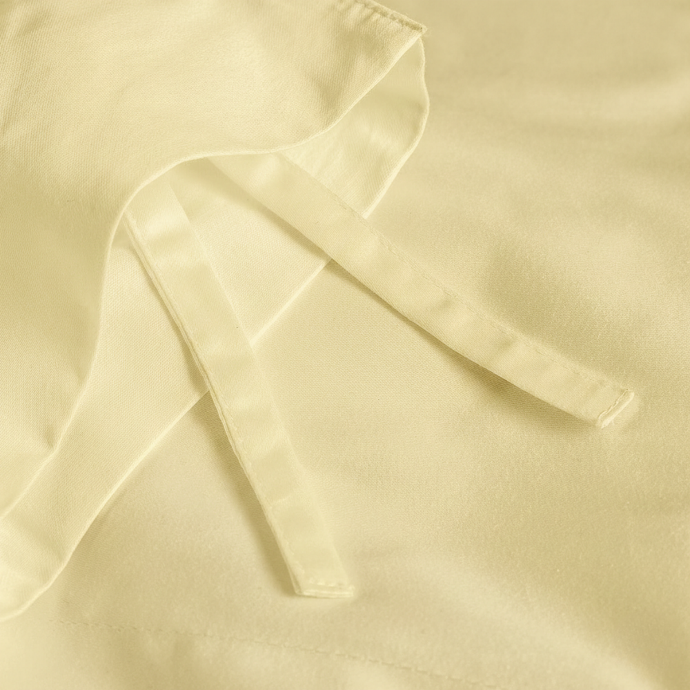 285 Thread Count Percale Duvet Cover Set | Ivory