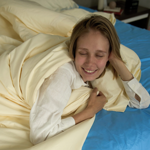 285 Thread Count Percale Duvet Cover Set | Ivory