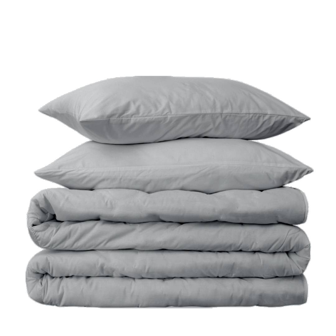 415 Thread Count Percale Duvet Cover Set | Slate