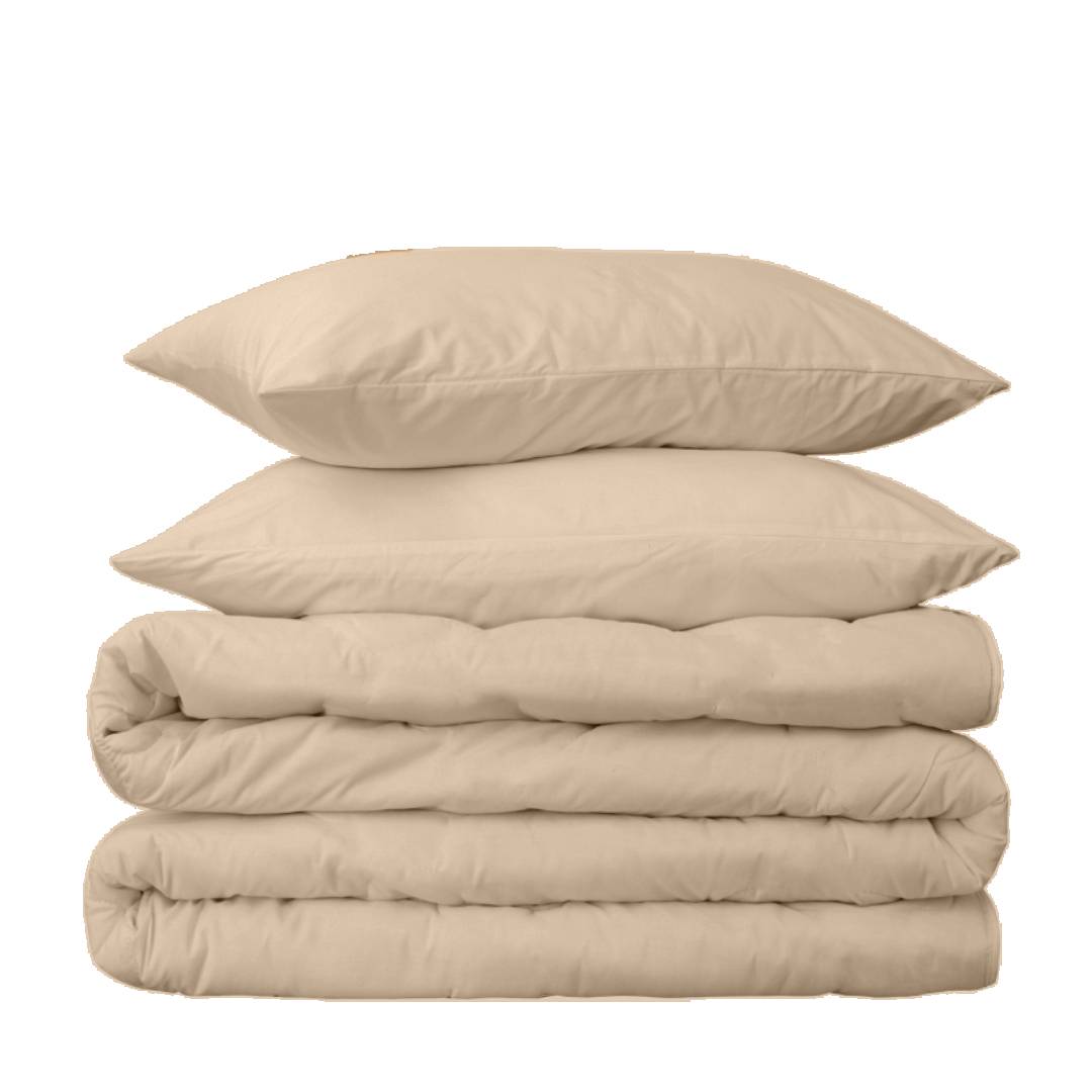415 Thread Count Percale Duvet Cover Set | Ivory