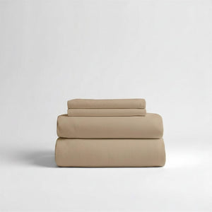 285 Thread Count Percale Bed Sheet Set | Latte