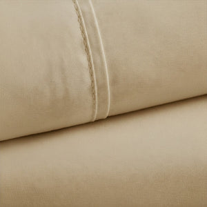 415 Thread Count Percale Bed Sheet Set | Latte
