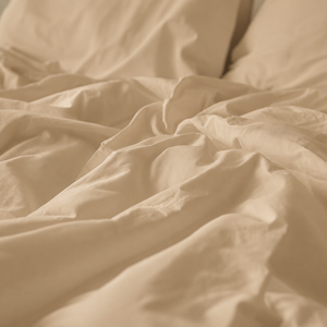 415 Thread Count Percale Bed Sheet Set | Latte