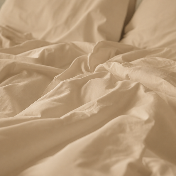 415 Thread Count Percale Bed Sheet Set | Latte