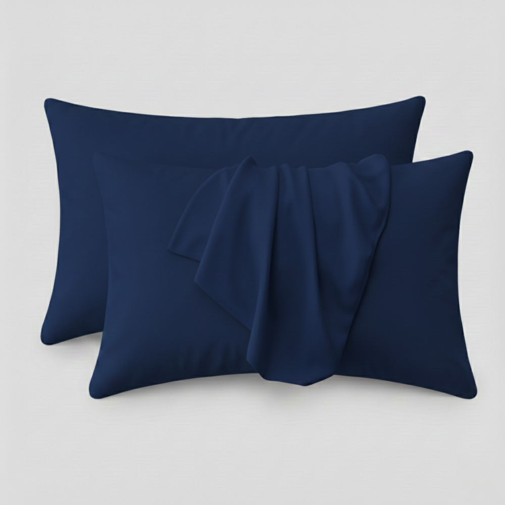 2-Pack Bundle | 415 Thread Count Percale 4 Pillowcase Set