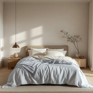 600 Thread Count Sateen Bed Sheet Set | Slate