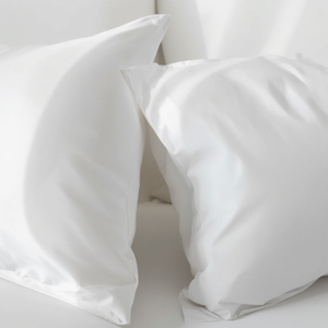 600 Thread Count Sateen Bed Sheet Set | White