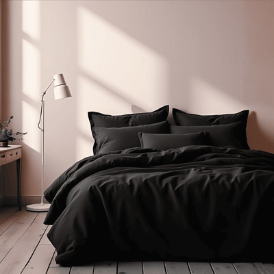 285 Thread Count Percale Duvet Cover Set | Beluga