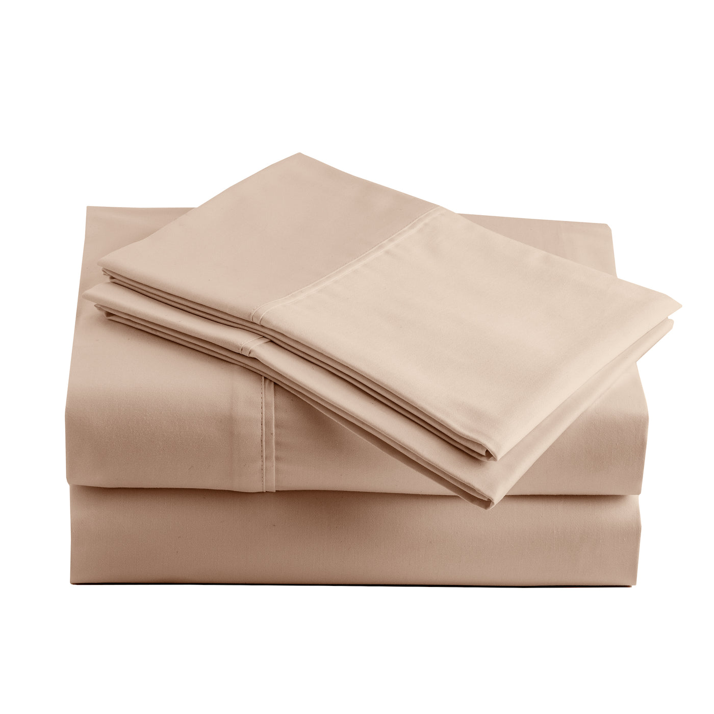 415 Thread Count Percale Bed Sheet Set | Latte