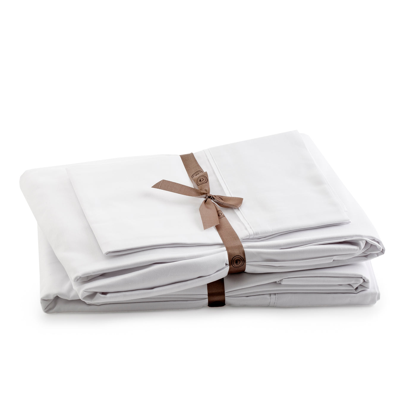 285 Thread Count Percale Bed Sheet Set | White