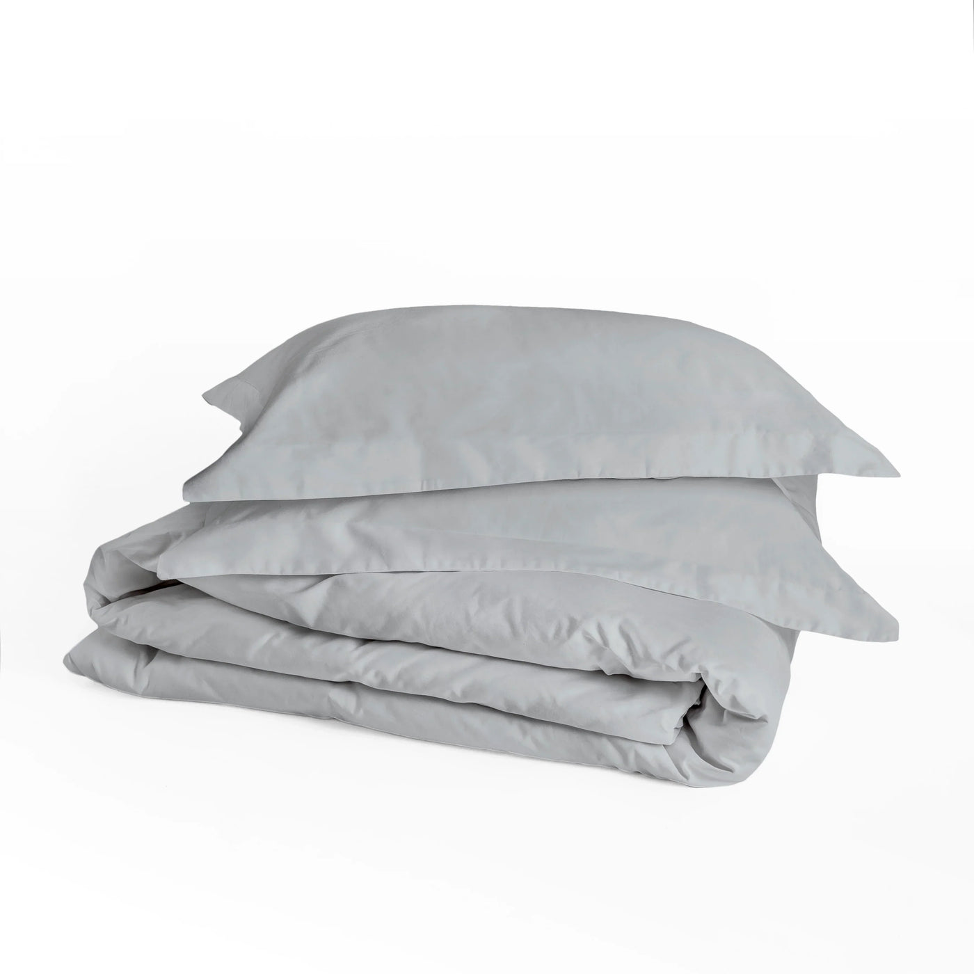 285 Thread Count Percale Duvet Cover Set | Slate