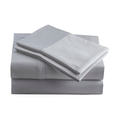 285 Thread Count Percale Bed Sheet Set | Slate